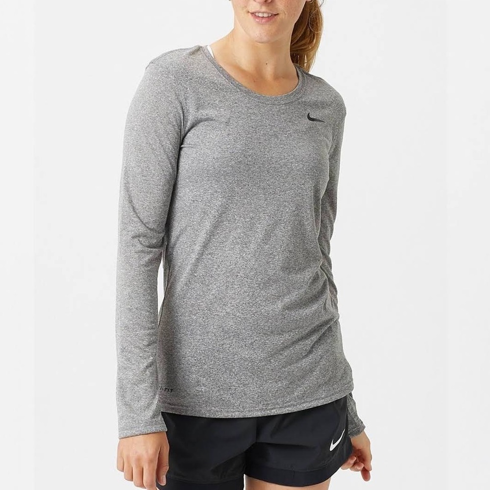 Nike Dri Fit Gray Athletic Top